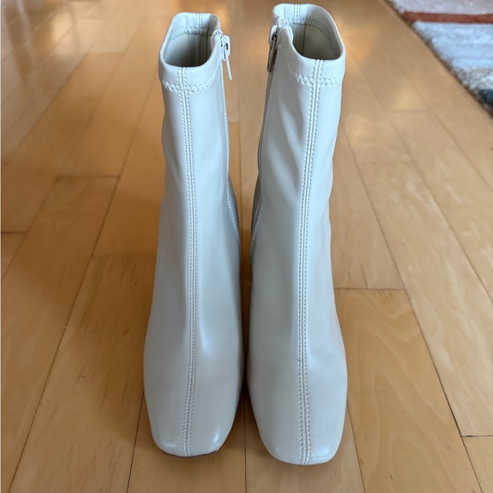 Urban Outfitters Cream Ankle Booties